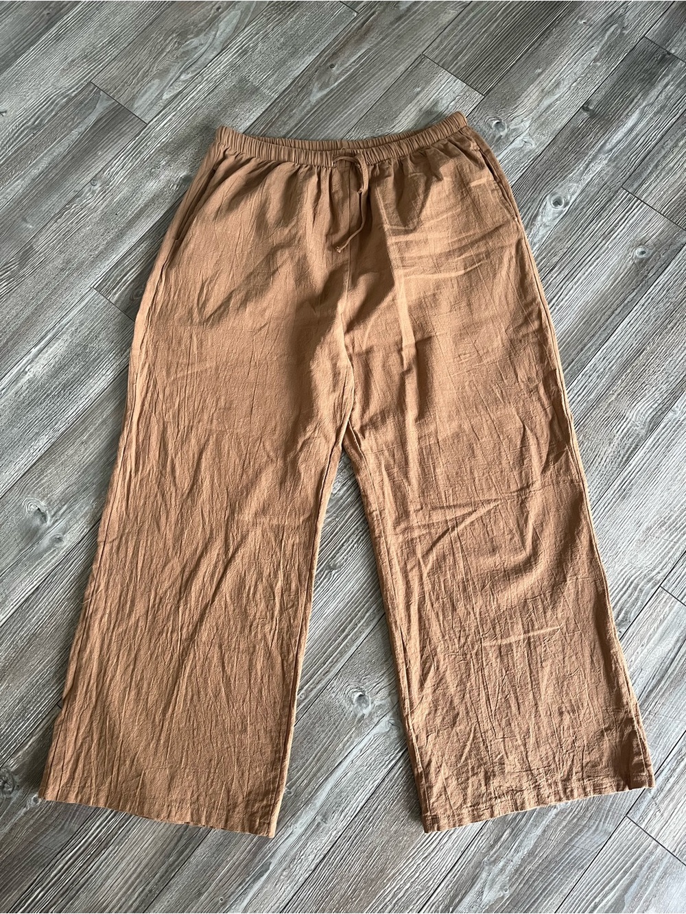 Unbranded Cotton/Linen blend pants